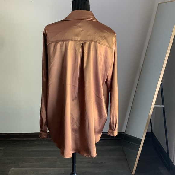 Brown Long Sleeve Shirt-PLT - Picture 9 of 14